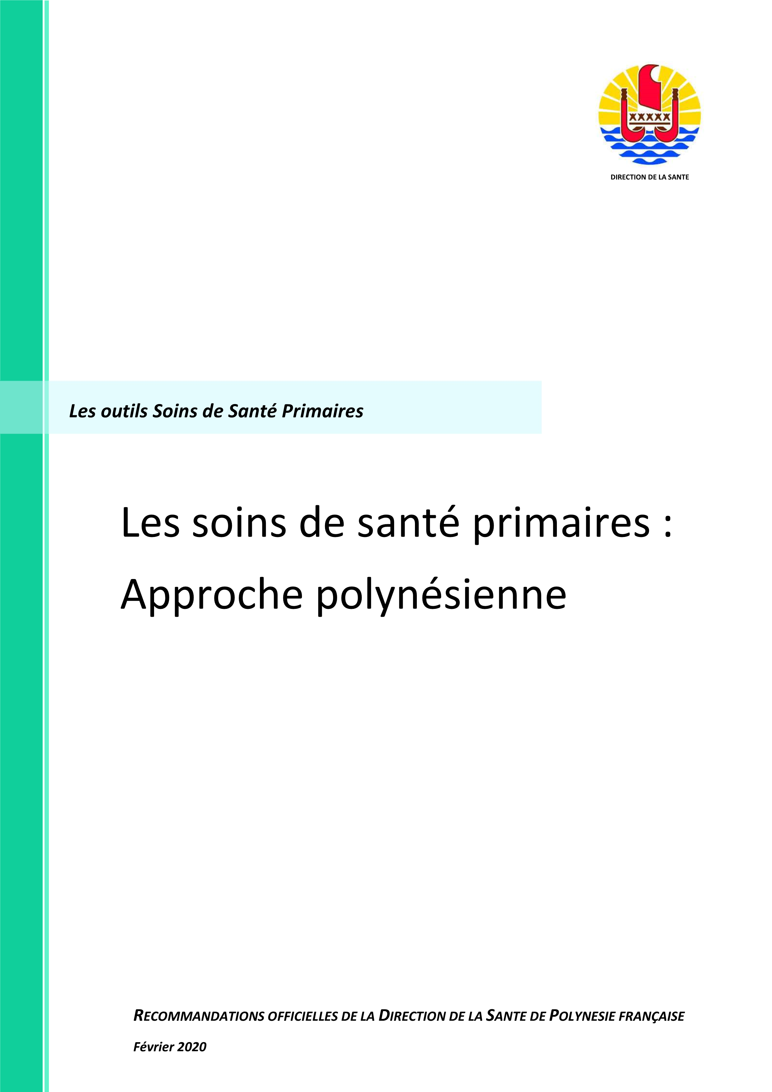 Outil soins de santé primaire - soins de santé primaires approche polynésienne